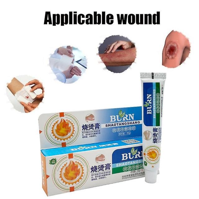 Coscelia Scald Burn Anti-infection Cream Antibacterial Burn Wound Skin Care Ointment Burn Better Faster Inhibit Repair Herbal Medical on Productcaster.