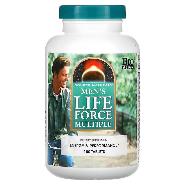 Source Naturals, Men's Life Force Multiple, 180 Tablets on Productcaster.