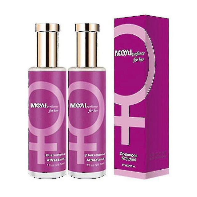 2pcs 29.5ml Pheromones Parfum Spray Pour Obtenir Immédiatement Femmes Homme Attention Premium Scent [gratuit] Women on Productcaster.