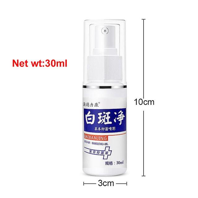 Aionyaaa White Spot Vitiligo Treatment Spray Antibacterial Psoriasis Localized Leukoplakia Mycosis Chinese Herbal Medical Spray Support baibanjing on Productcaster.