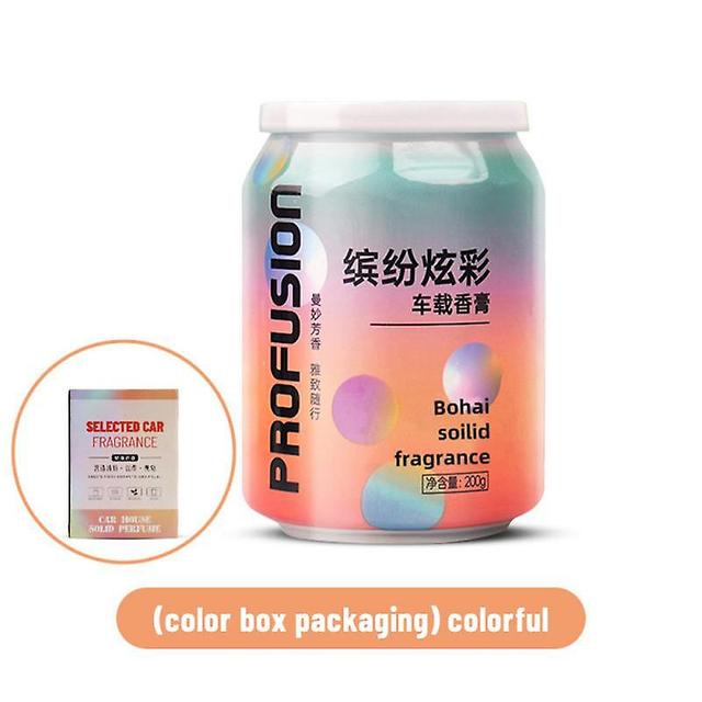 Colorful Can Fragrance Car Interior Accessories Low Temperature Fragrance Colorful Automobile Perfume Reassuring Fragrance on Productcaster.