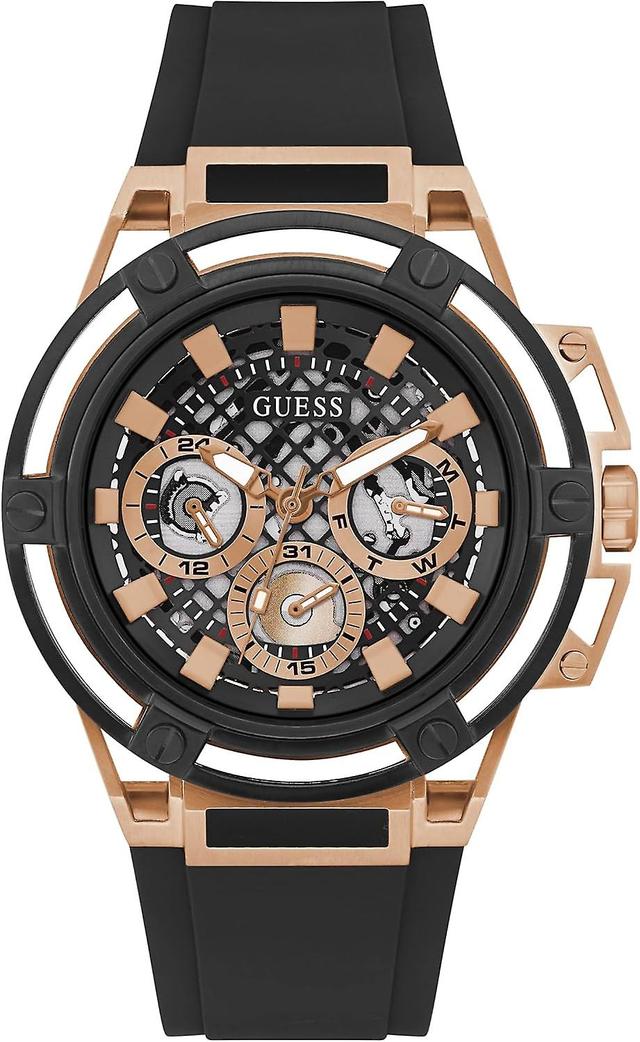 GUESS herenhorloge GW0423G5 zwart on Productcaster.