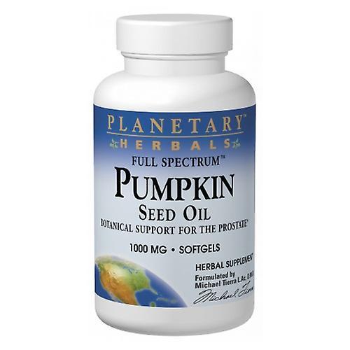 Planetary Herbals Full Spectrum Pumpkin Seed Oil, 90 Sftgls (Pack of 3) on Productcaster.