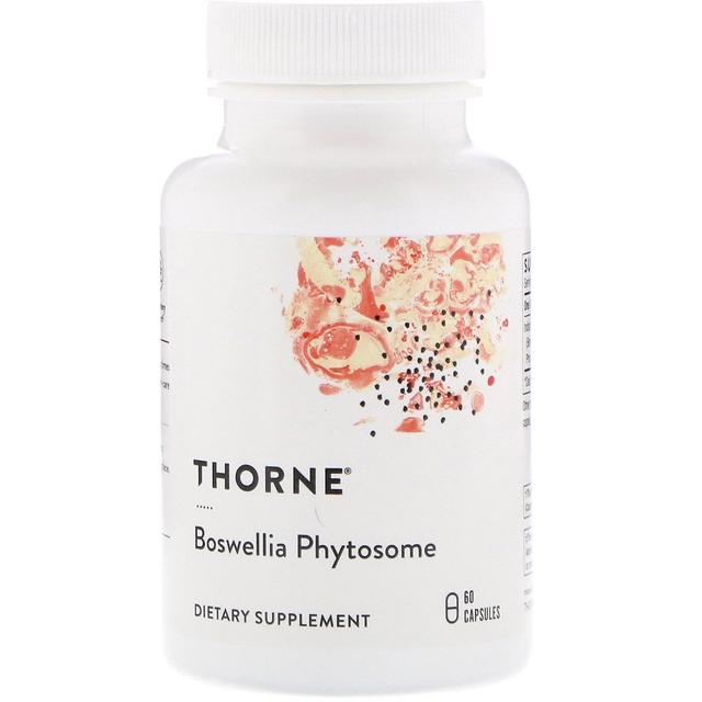 Thorne Research, Boswellia-fytosomi, 60 kapselia on Productcaster.