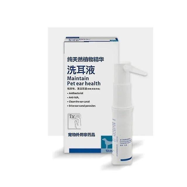 Titi Jinzhaolai Malassezia otitis media for cats and dogs itching, redness, swelling and anti-inflammatory ear drops Easotic10ml on Productcaster.