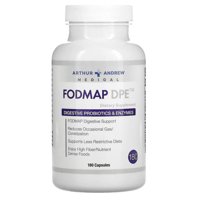 Arthur Andrew Medical, FODMAP DPE, 180 kapsułek on Productcaster.