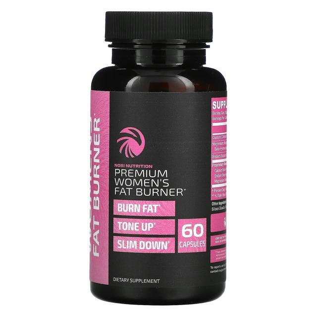 Nobi Nutrition, Queimador de gordura feminino premium, 60 cápsulas on Productcaster.