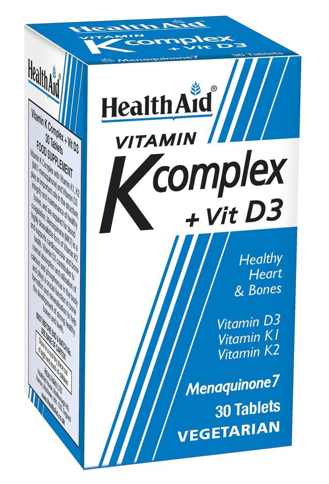 Health Aid Gesundheitshilfe Vitamin K Komplex + Vit D3 30's on Productcaster.