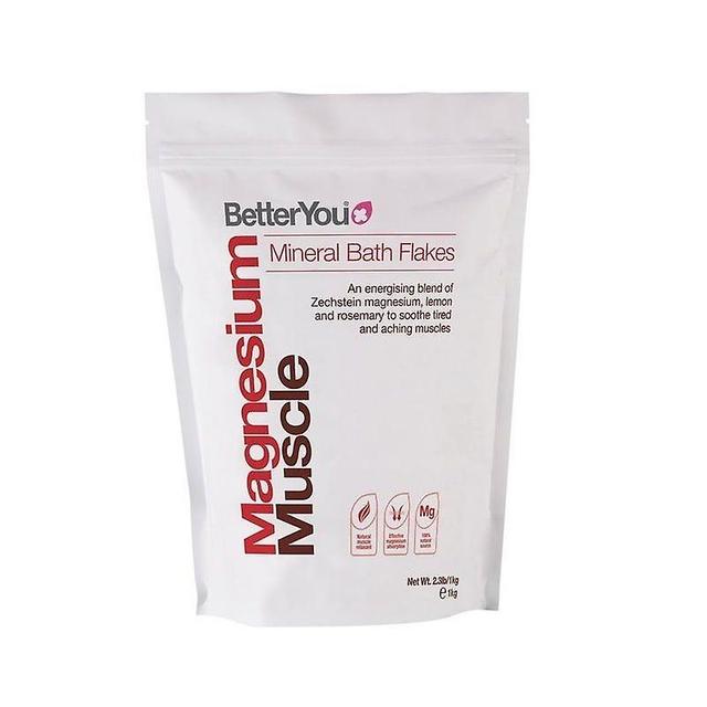 Better You BetterYou Magnesium Muscle Bath Flakes 1kg on Productcaster.