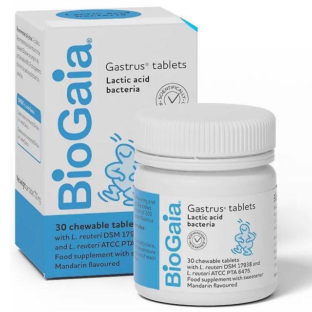 BioGaia Gastrus Probiotic Chewable Tabs 30 on Productcaster.