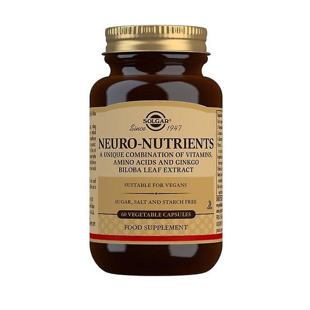 Solgar Neuro Nutrients Vegicaps 60 (12536374) on Productcaster.