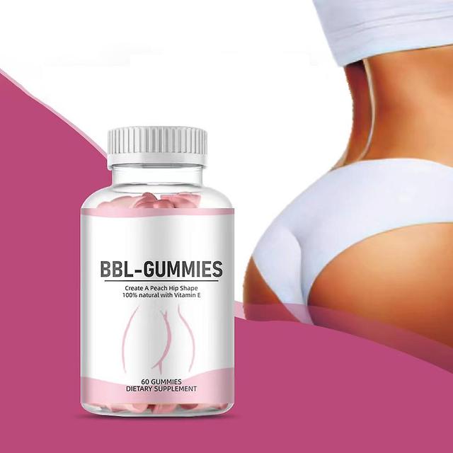 2er-Pack Hüftlifting-Gummibärchen für Frauen Hüftsüßigkeiten für Frauen Heißer Verkauf Brustverbessernde Vitamin-Gummibärchen on Productcaster.