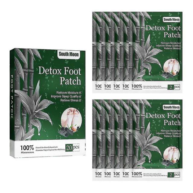 DWSM Update Deep Cleansing Foot Pads For Stress Relief, Better Sleep & Foot Care Premium Japanese Organic Foot Patches With Ginger Powder --R 20Pcs on Productcaster.