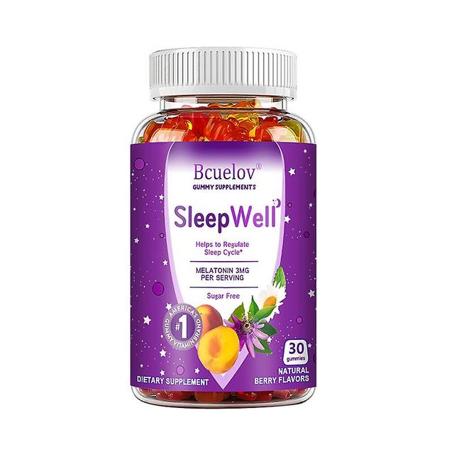 Vorallme Fast Sleep Gummies - Melatonin, Improves Memory And Sleep Improves Insomnia Relieves Anxiety Improves Sleep Quality 30 Count on Productcaster.