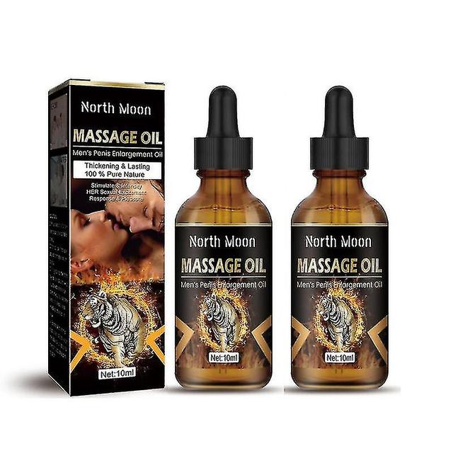 1/2/3pcs Mens Body Care Moisturize Muscular Essential Oil Essential Oils For Mens Health 2pcs on Productcaster.