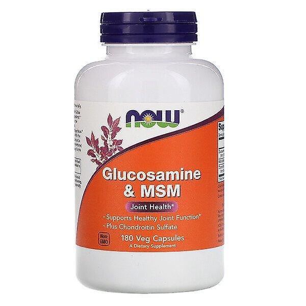 NOW Foods Ora Alimenti, Glucosamina e MSM, 180 Veg Capsule on Productcaster.