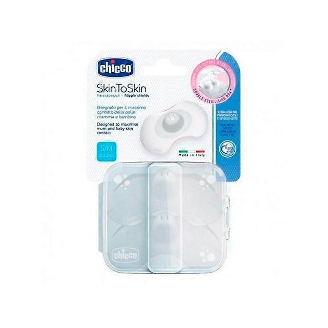 Chicco skintoskin nipple protector silicone s-m 2u on Productcaster.