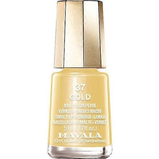 Transform your nails with mavala laca de uñas n 37 gold - luxurious metallic gold nail polish for a touch of elegance and glamour on Productcaster.