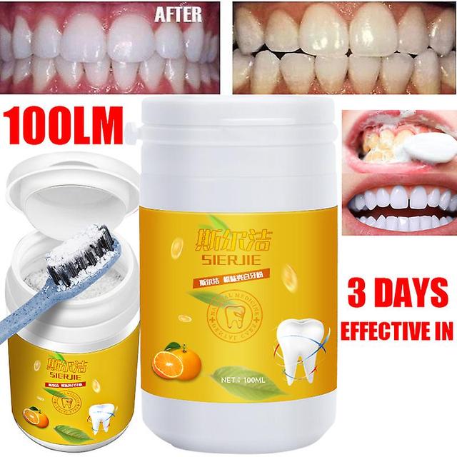 Whitening Tooth Powder 50g, Remove Smoke Stains, Coffee , Tea , Freshen Dad Breath, Oral Hygiene, Dental Care on Productcaster.