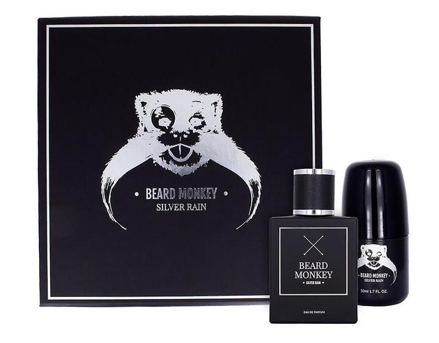 Giftset Beard Monkey Silver Rain on Productcaster.