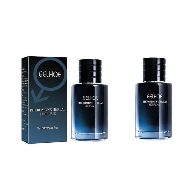 Eelhoe Herbal Perfume Raikas kevyt tuoksu Luonnollinen kestävä tuoksu Hajuvesi pienille pariskunnille Treffiilmapiiri 50ml 2pcs on Productcaster.