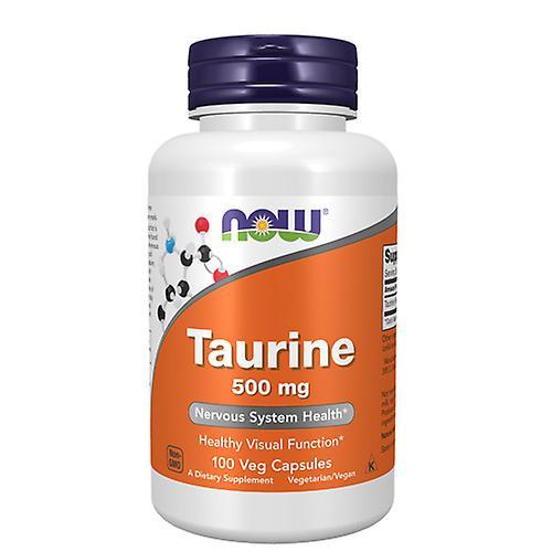 Now Foods Taurine, 500 mg, 100 Caps (Pack van 2) on Productcaster.