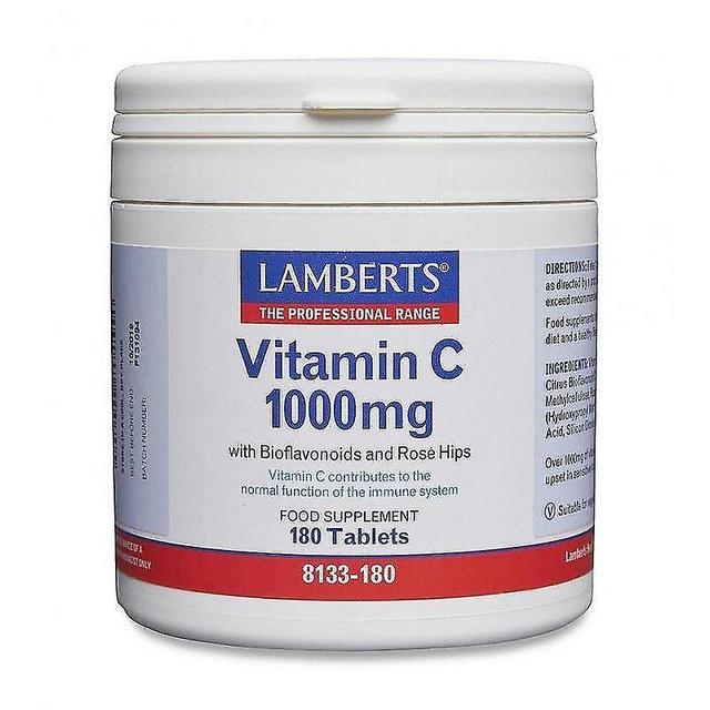 Lamberts Vitamin C 1000mg Tablets 120 (8133-120) on Productcaster.