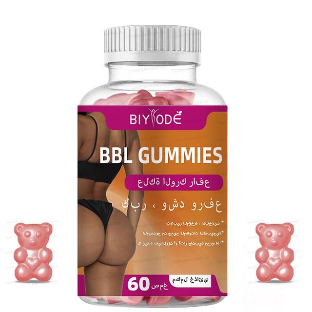 Gomitas de agrandamiento de glúteos Glúteos sin azúcar y gomitas de agrandamiento de glúteos Gomitas Bbl naturales 1pc on Productcaster.