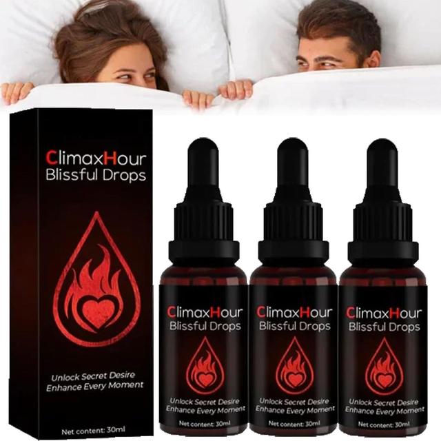 HOH Climaxhour Blissful Drops, Secret Drops Voor Sterke Mannen, Secret Happy Drops, Verbeterde Secret Drops, Verbetering Van Gevoeligheid En Plezie... on Productcaster.