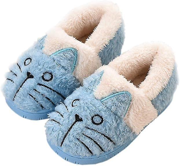 Chausson Enfant Fille Peluche Pantoufle Fille Chausson Garon Chaussons Hiver Antidrapants bb Chaussures pour Femme Homme on Productcaster.