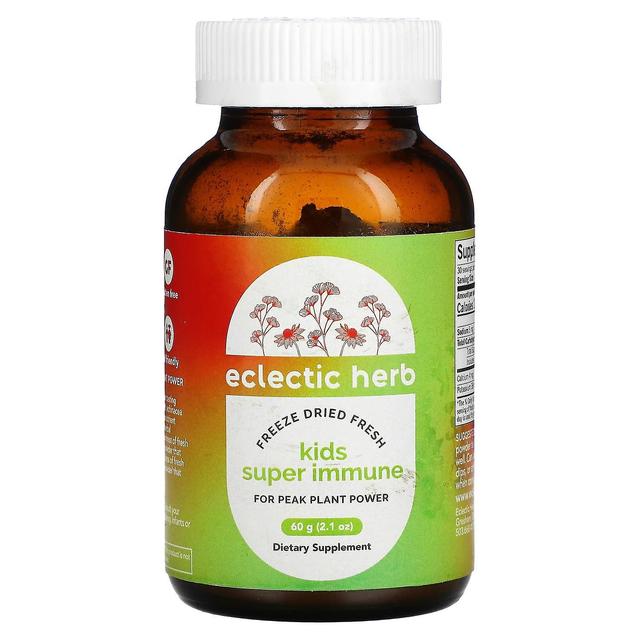 Eclectic Institute, Freeze Dried Fresh, Kids Super Immune, 2.1 oz (60 g) on Productcaster.