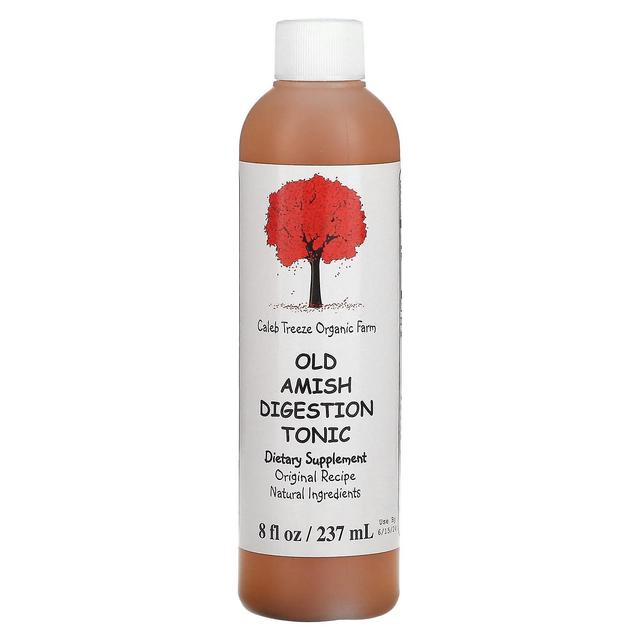 Caleb Treeze Organic Farm, Old Amish Digestion Tonic, 8 fl oz (237 ml) on Productcaster.