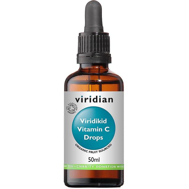 Viridian viridikid vitamin c droppar on Productcaster.