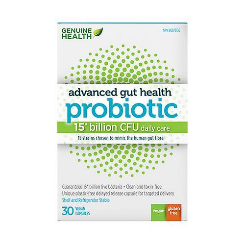 Genuine Health AGH Probiotics 15 Billion CFU ,30 VegCaps on Productcaster.