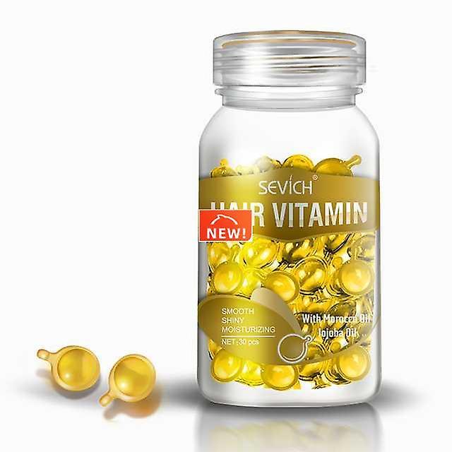 Syhmy Hair Vitamin Serum Capsule - Hair Moisturizing Essence Formula, With Vitamins A C E Vitamin B5, Argan Macadamia Avocado Oils, Repair Damaged ... on Productcaster.