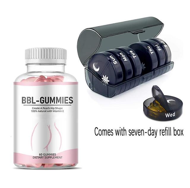 Gummies per il miglioramento del sedere da donna con scatola di ricarica di sette giorni Caramelle gommose per l'ingrandimento del seno all'ingross... on Productcaster.