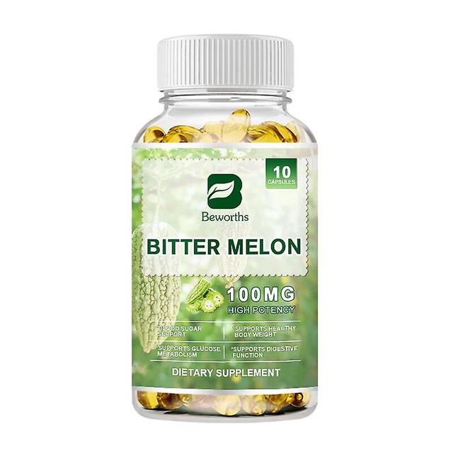 Tib Plant Extract Bitter Melon Capsules Herbal Supplement Glucose Metabolism Weight Management Healthy Food Tib 10pcs on Productcaster.