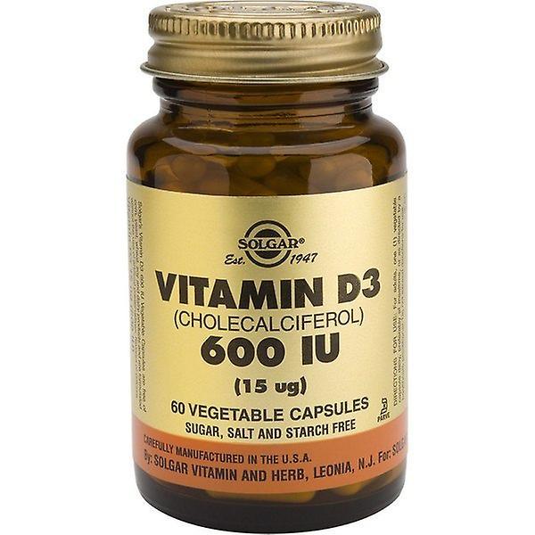 Solgar Vitamin D3 600ui 15 Mcg 60 Vcaps on Productcaster.