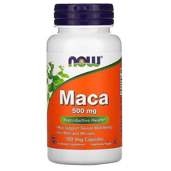 NOW Foods Nu Fødevarer, Maca, 500 mg, 100 Veg Kapsler on Productcaster.