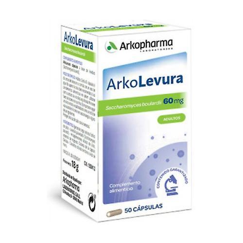 Arkopharma Arkolevura Saccharomyces Boulardii 50 capsules on Productcaster.