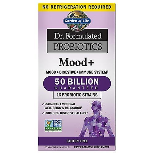 Garden of Life Dr. Formulated Probiotics Mood Plus, 60 Caps (Pack of 6) on Productcaster.