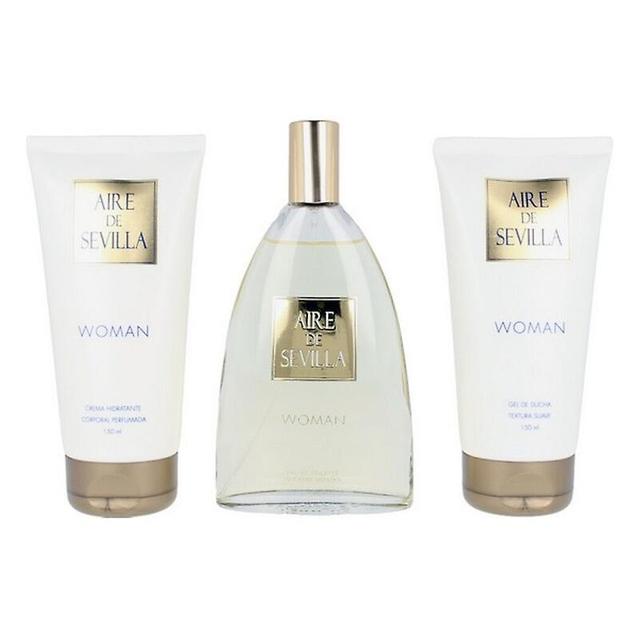 Women's Perfume Set Woman Aire Sevilla 8411047136102 EDT (3 pcs) 3 Pieces on Productcaster.