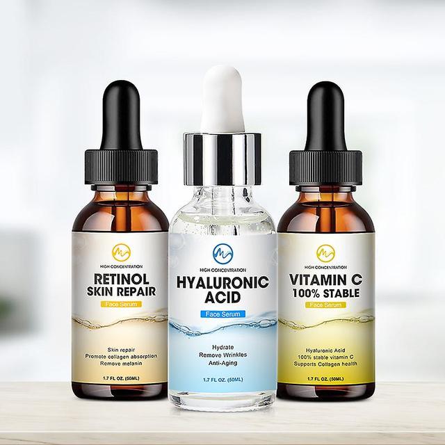 Huamade Minch Retinol 2.6% Facial Serum Anti Wrinkle Remove Dark Spots Vitaminc Hyaluronic Acid Face Essence Moisturizi Shrink Pores Oil 50 ml on Productcaster.