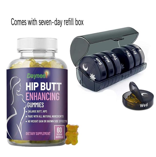 Butt And Butt Enhancement Gummies Glute And Butt Enhancement Capsules viene fornito con 7 giorni Supplement Box 1PC on Productcaster.