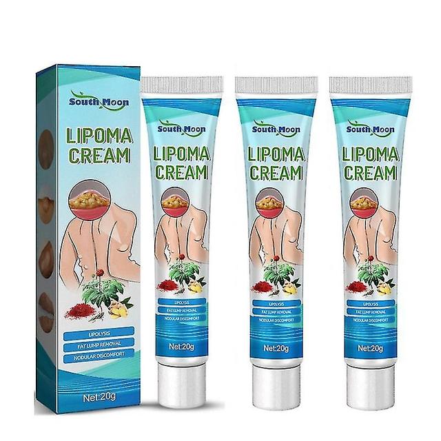 3pcs Lipoma Removal Cream Lipolyse Fat Lump Relief Plaster Skin Swelling Fat Elimination Cream Free Shipping 20g Soins de santé on Productcaster.