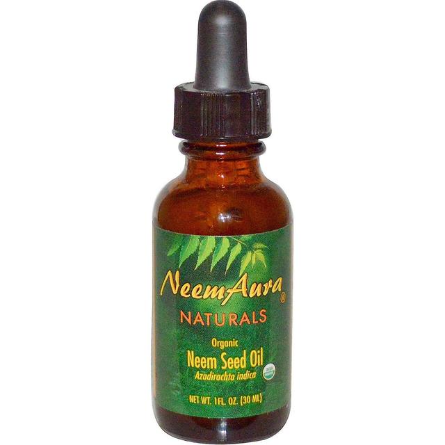 NeemAura, Organic, Neem Seed Oil, 1 fl oz (30 ml) on Productcaster.