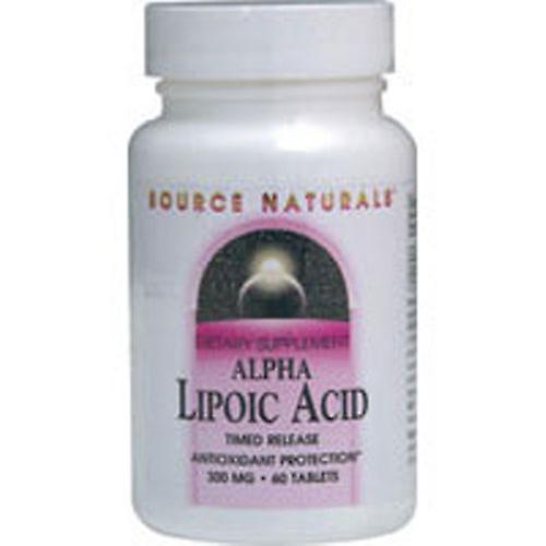 Source Naturals Alpha-Liponsäure, 300 MG, Timed Release 120 Tabs (6er Packung) on Productcaster.