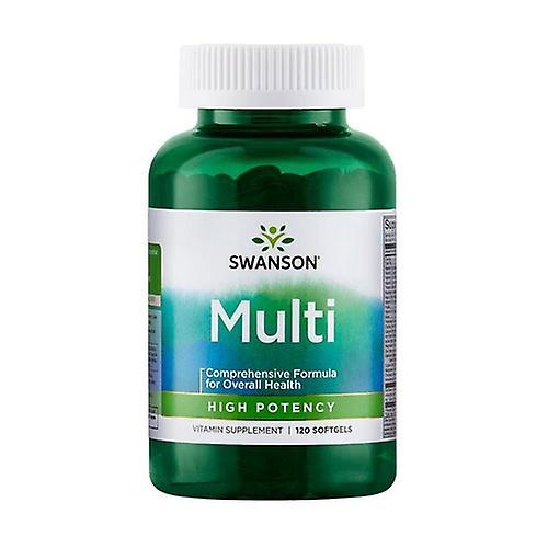 Swanson Premium multi - høj styrke 120 softgels on Productcaster.