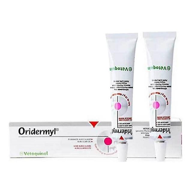 1-5PCS Ohrgeruch und Juckreiz Behandlung Creme Hunde und Katze Haustiere mit Ohrmilbenotitis - A 2pcs on Productcaster.