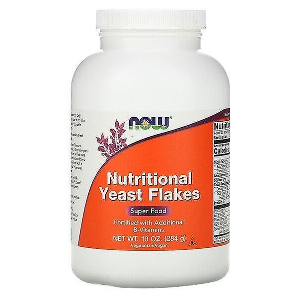 NOW Foods Agora Alimentos, Flocos de Levedura Nutricional, 10 oz (284 g) on Productcaster.